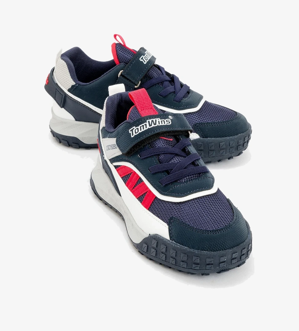 Çocuk Spor Ayakkabı LACİ BEYAZ KIRMIZI