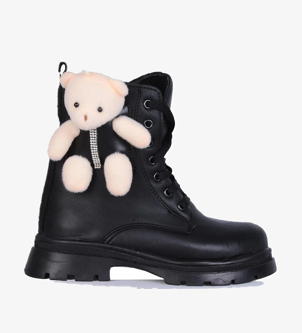 Skuaıter 746 Enisa Siyah Cilt Kız Çocuk Bot - Görsel 1