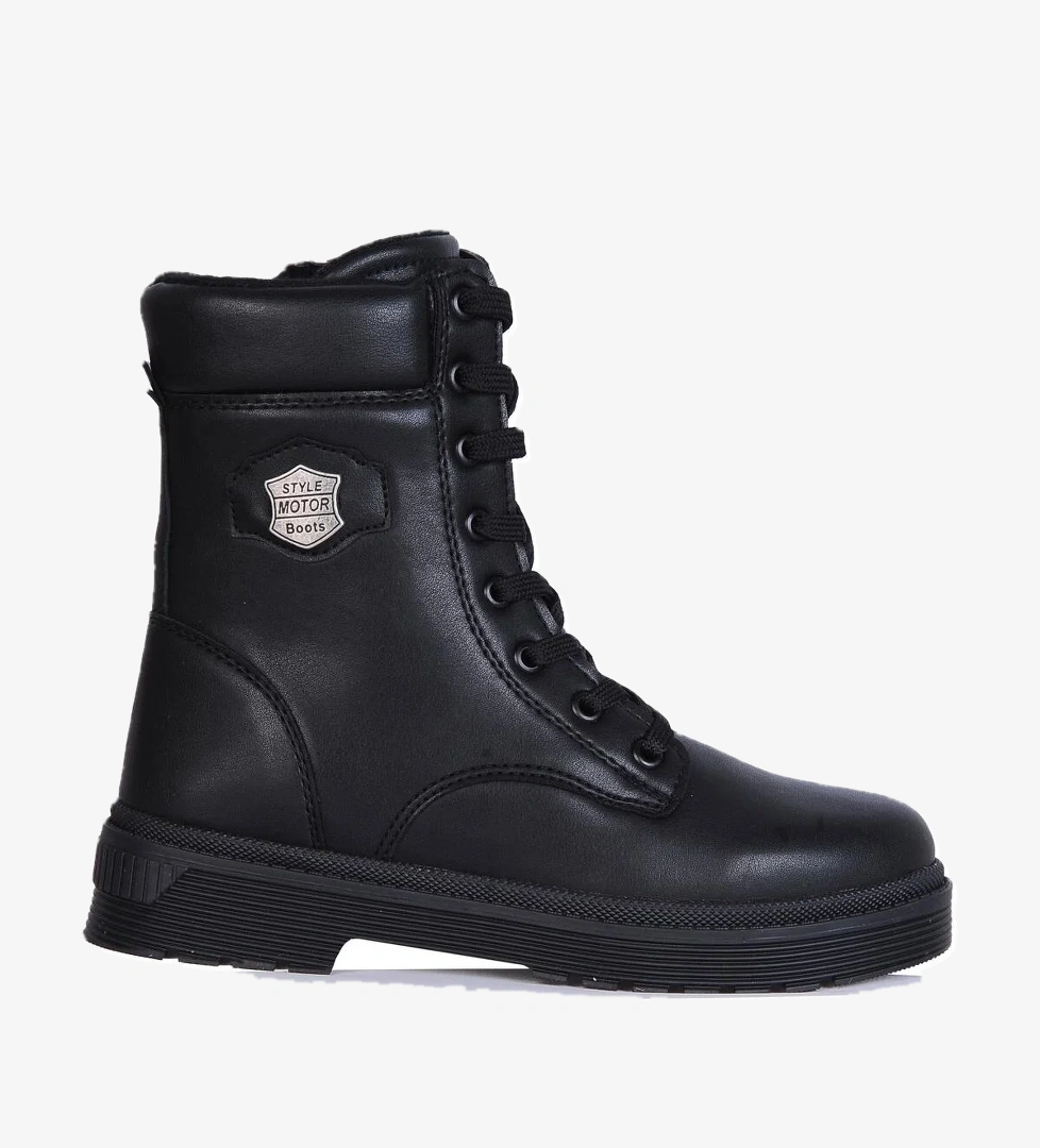 Skuaiter Skuaıter 24070 Plct Siyah Nova Kadın Düz Bot model görseli