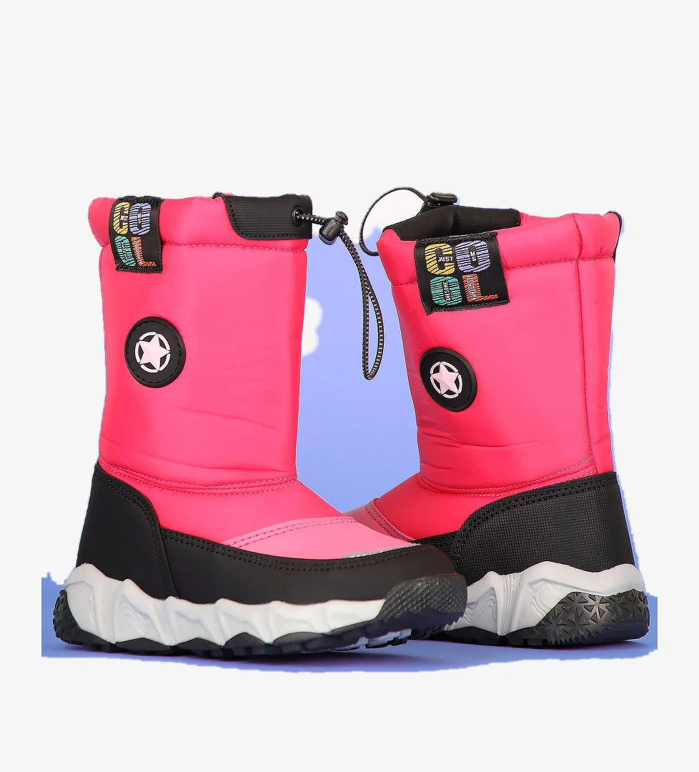 Vojo Lina Kaymaz Taban Fermuarlı Çocuk Kar Botu Çizme model görseli