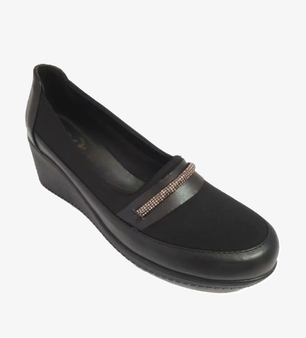 S.d.f Sdf 703-24 Deri Casual Anatomik Dolgu Topuk Kadın Ayakkabı model görseli