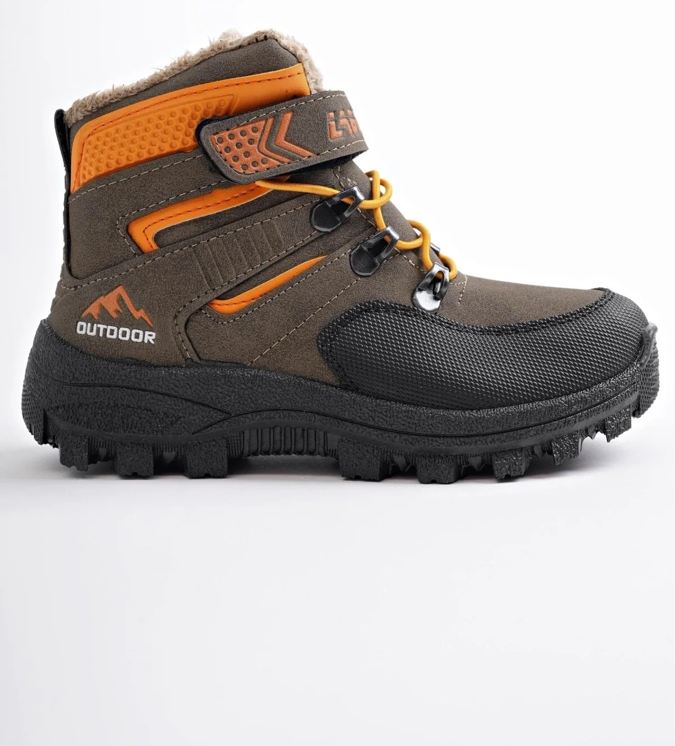 Muggo Muggo Vizon DUCK Garantili Soğuğa Dayanıklı Kürklü Cırtlı Ve Lastikli Çocuk Bot | Flo Vizon - 1. görsel