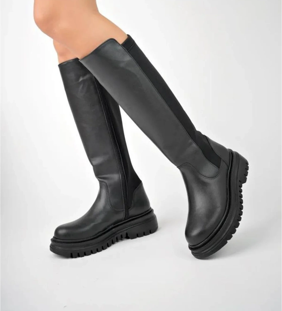 Mnrs 1043 Kadın Günlük Çizme Bot - Görsel 1