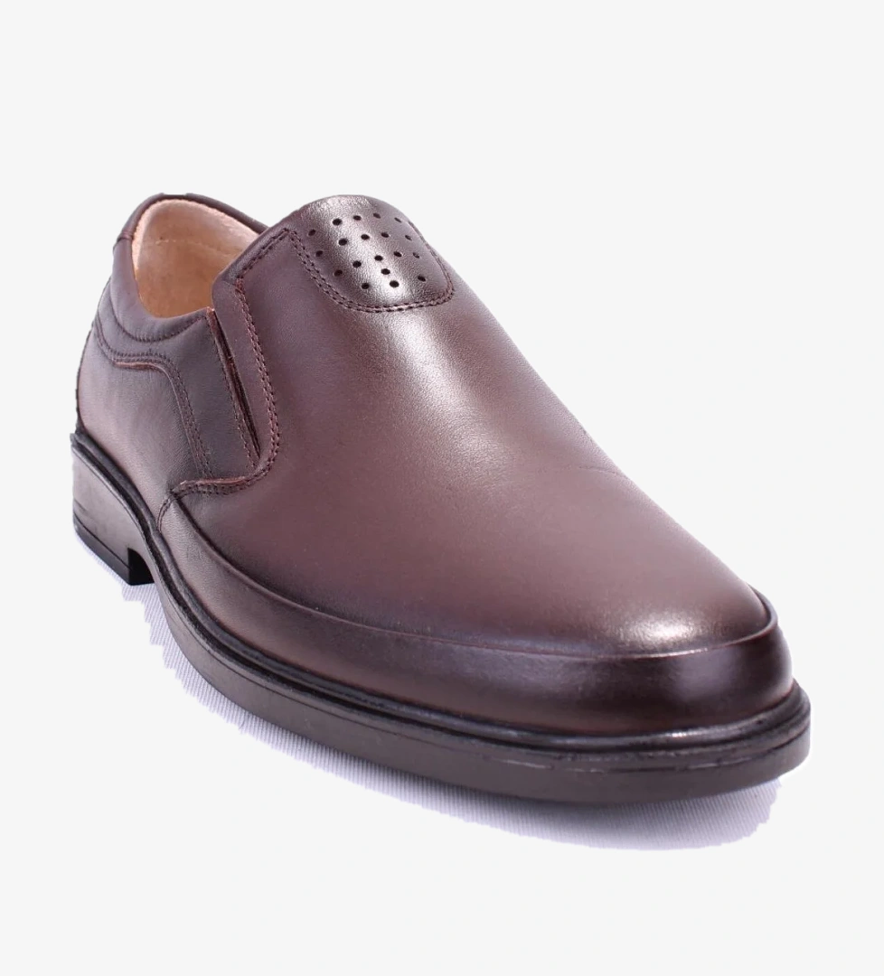 Dagoster DMA08-07KS Kahve Ortopedik Günlük Kauçuk Taban Erkek Deri Ayakkabı model görseli