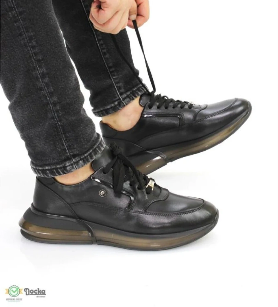 Pierre Cardin PC-241307 Erkek Hakiki Deri Ortopedik Spor Tarz Air Taban Günlük Ayakkabı model görseli