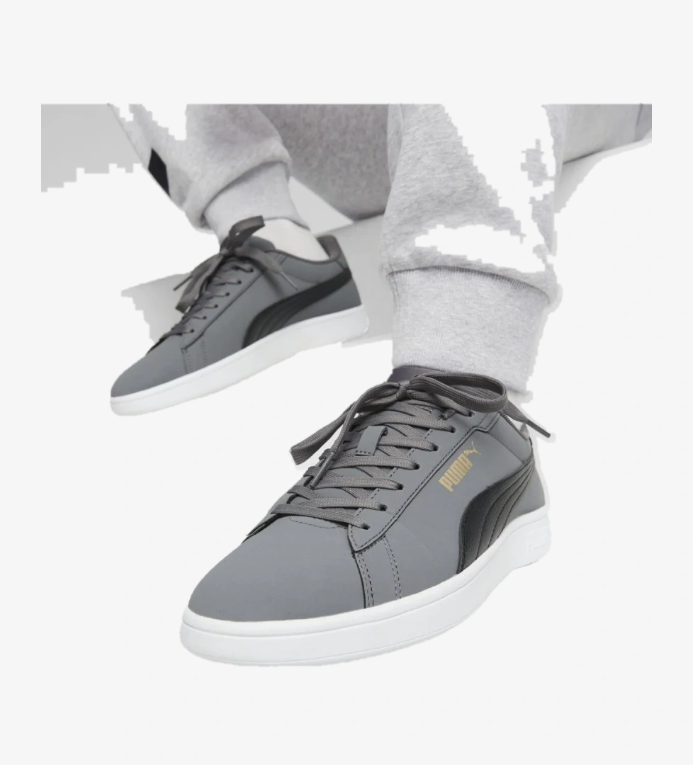Smash 3.0 Buck Unisex Gri Sneaker