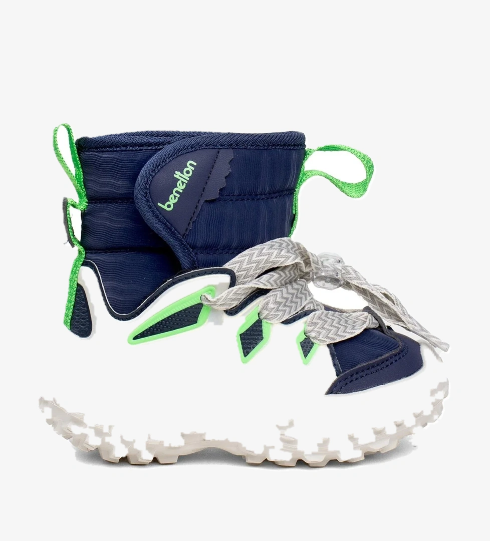 Benetton BNI-11077 Patik Erkek Çocuk Düz Bot Lacivert model görseli