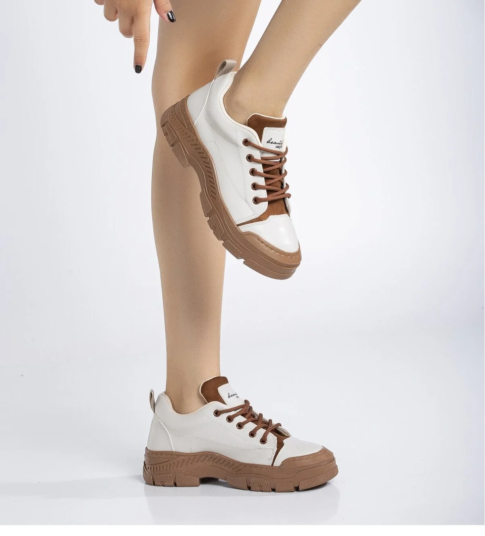 Tonny Black Kadın Termo Taban Bağcıklı Günlük Ayakkabı model görseli