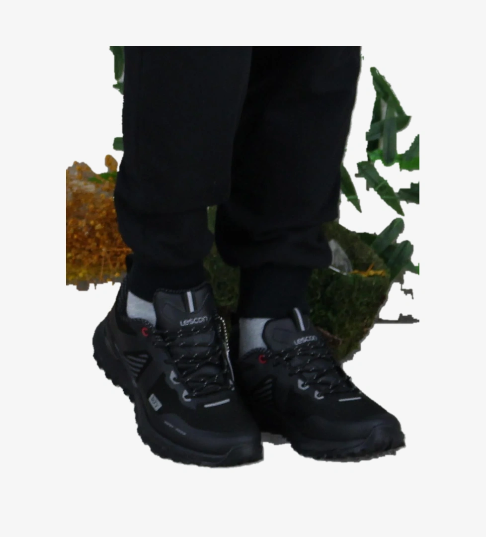 Lescon Safari 2 Siyah Rahat Orijinal Ürün Su Geçirmez Erkek Ayakkabı model görseli