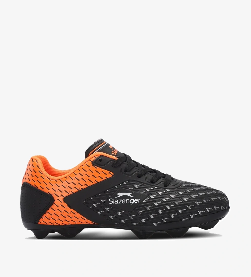 CYCLE I KRP Unisex Çocuk Futbol Ayakkabı Siyah / Turuncu