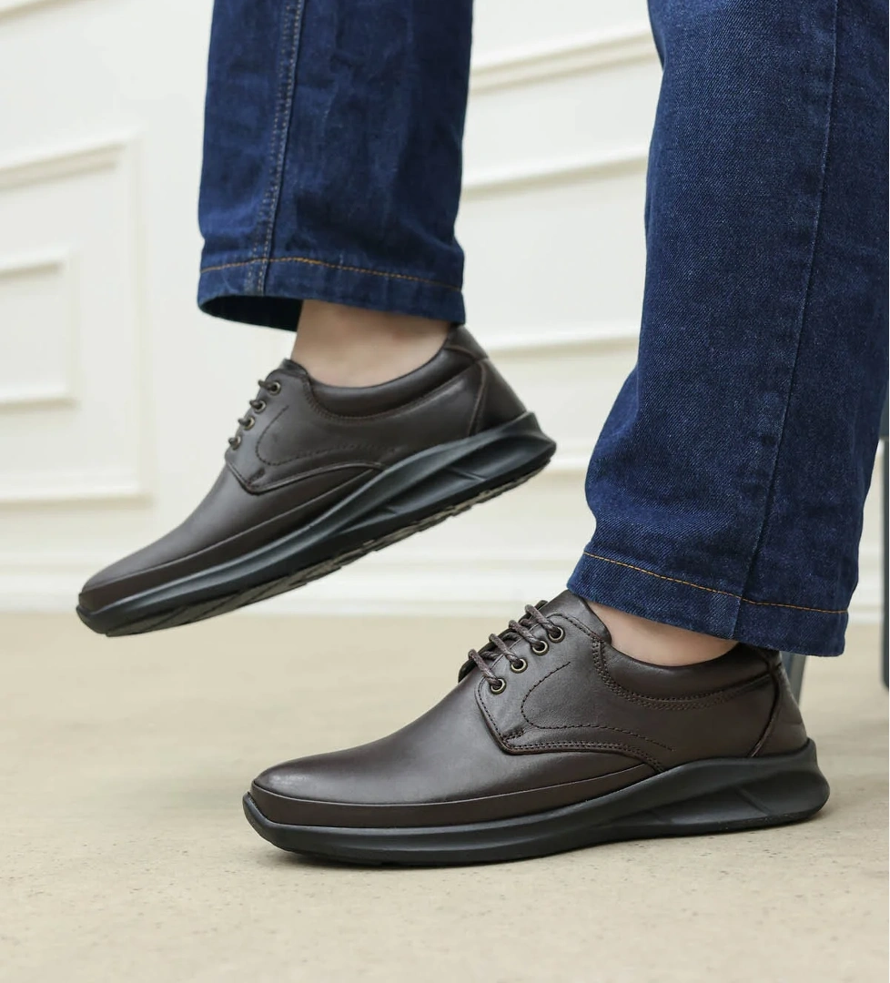 Fast Step Hakiki Deri Ortopedik Erkek Klasik Ayakkabı 662maecco1pol model görseli