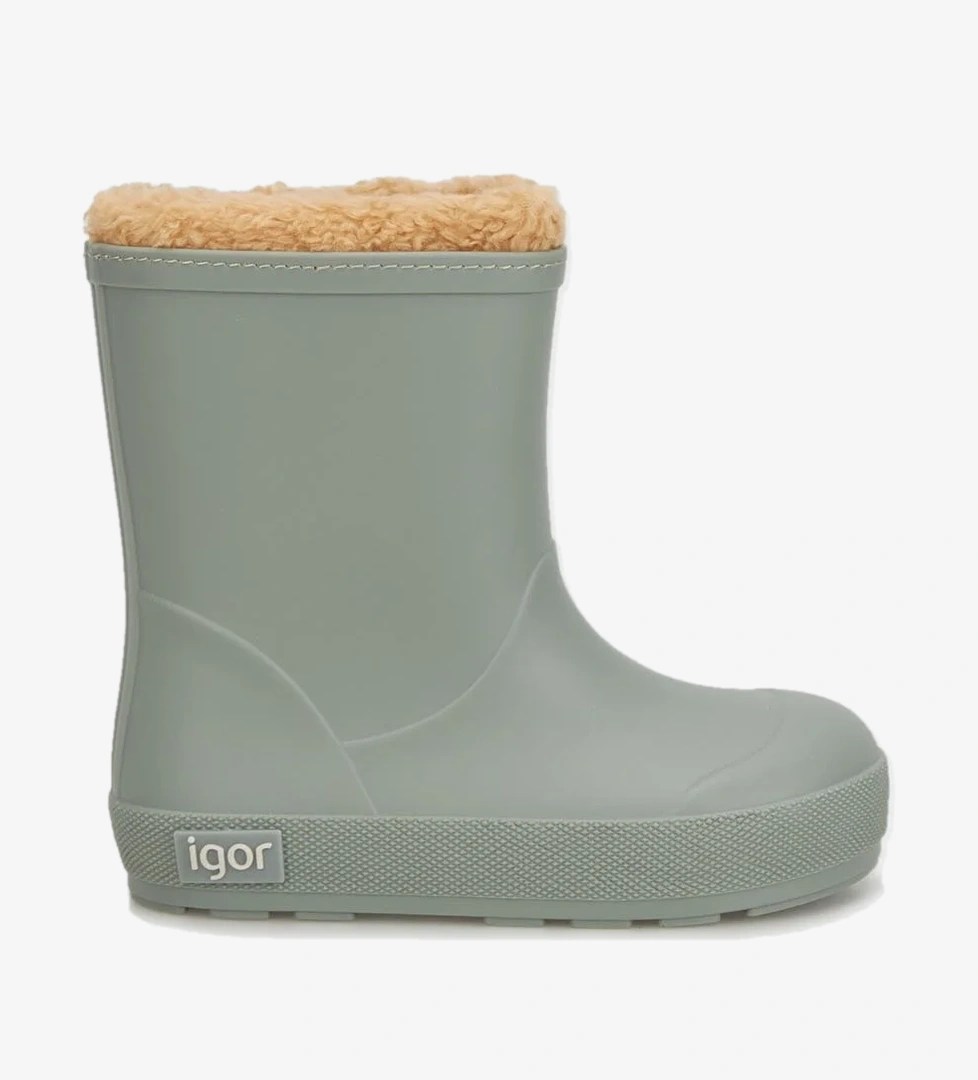 Unisex Çocuk Yağmur Çizmesi W10306 YEŞİL - Görsel 1