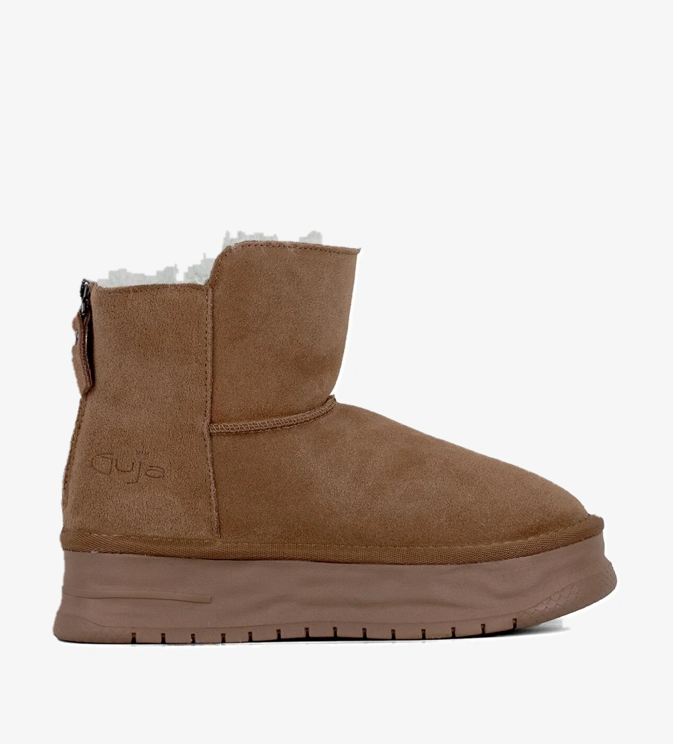 24K156-2 Kadın Düz Bot Camel