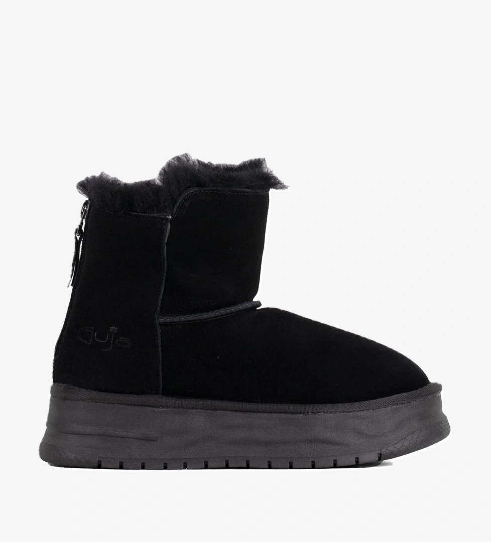 Guja 24k156-2 Kadın Düz Bot Camel Siyah model görseli