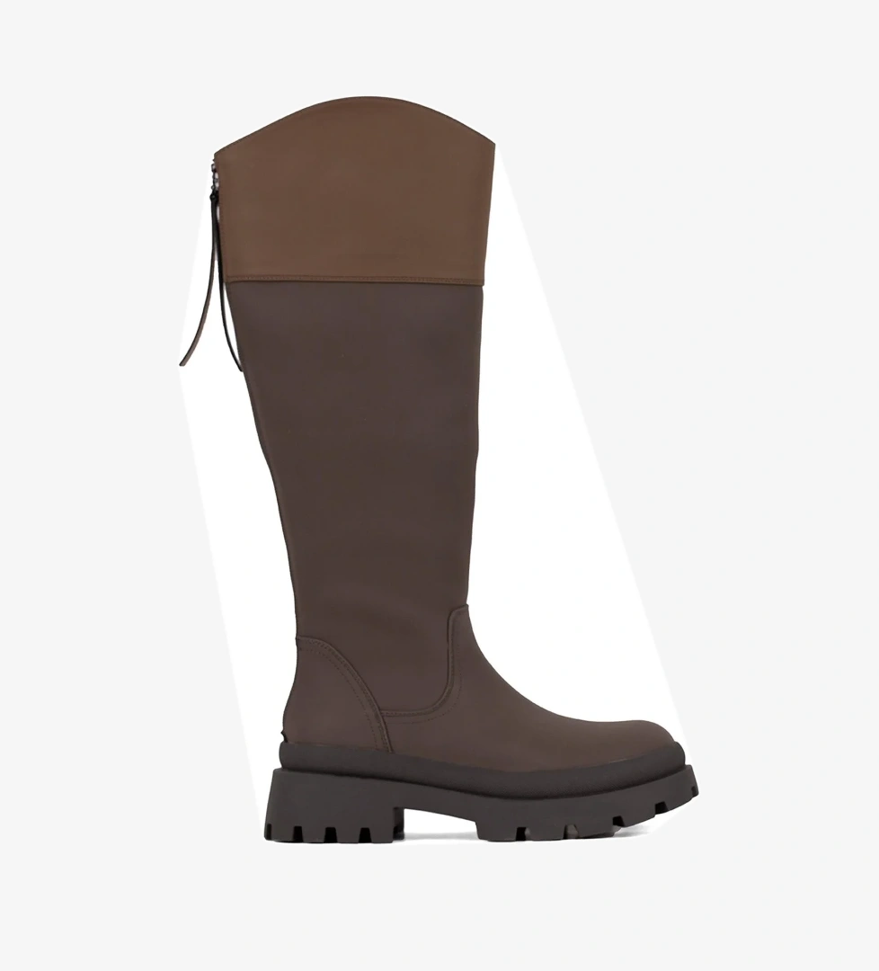 24K418 Kadın Yağmur Çizmesi Kahverengi