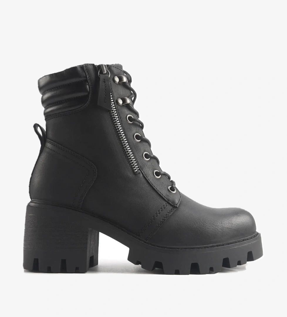 Polaris 324651.Z 4PR Siyah Kadın Topuklu Bot - Görsel 1