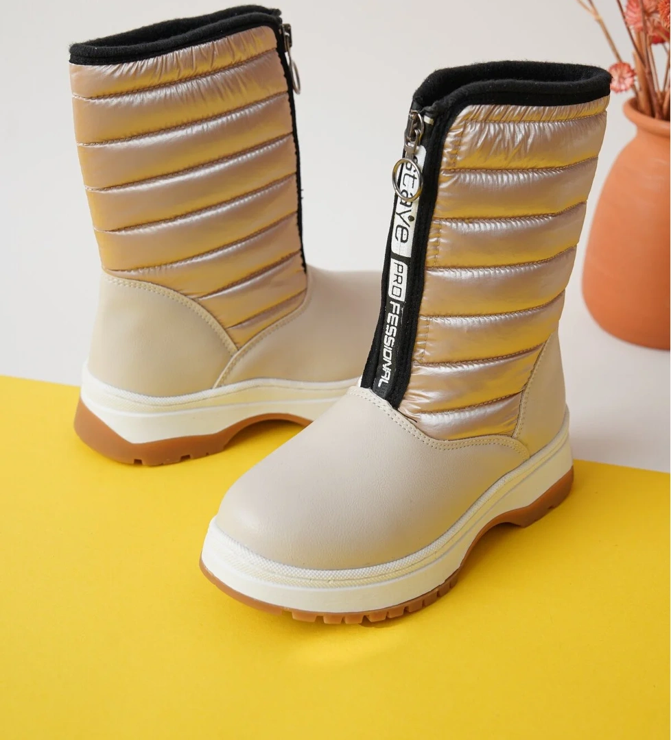 Garantili D078 Günlük Ortopedik Kız Çocuk Soğuk Geçirmez Bot - Görsel 1