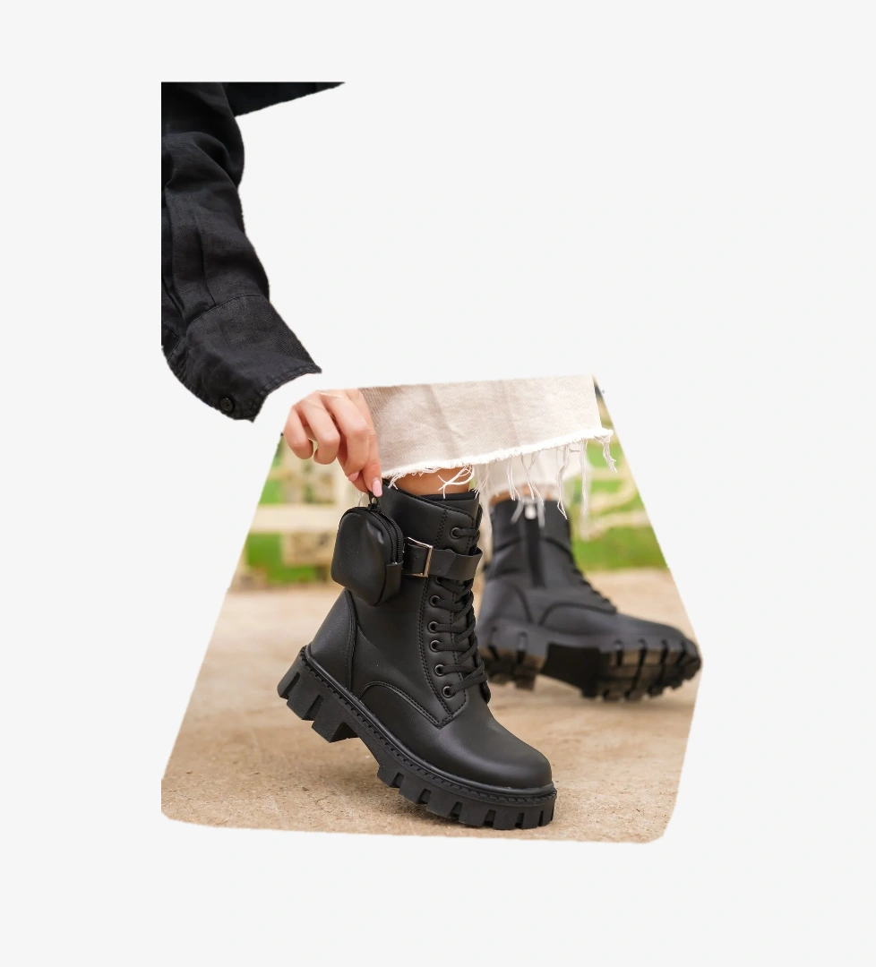 Garantili Alyona Soğuk Geçirmez Kadın Günlük Ortopedik Kışlık Bot