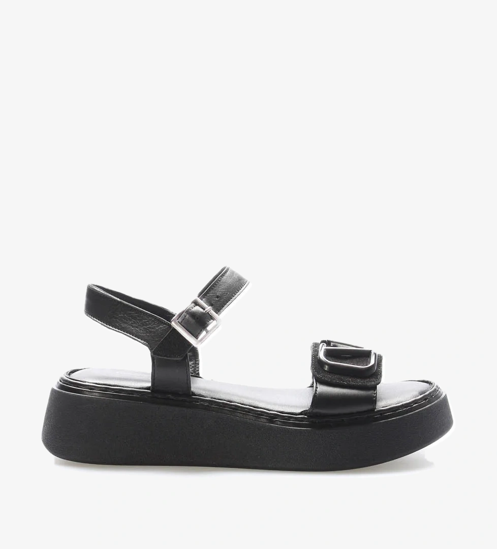 Hakiki Deri Kadın Klasik Sandalet 621ZA1149