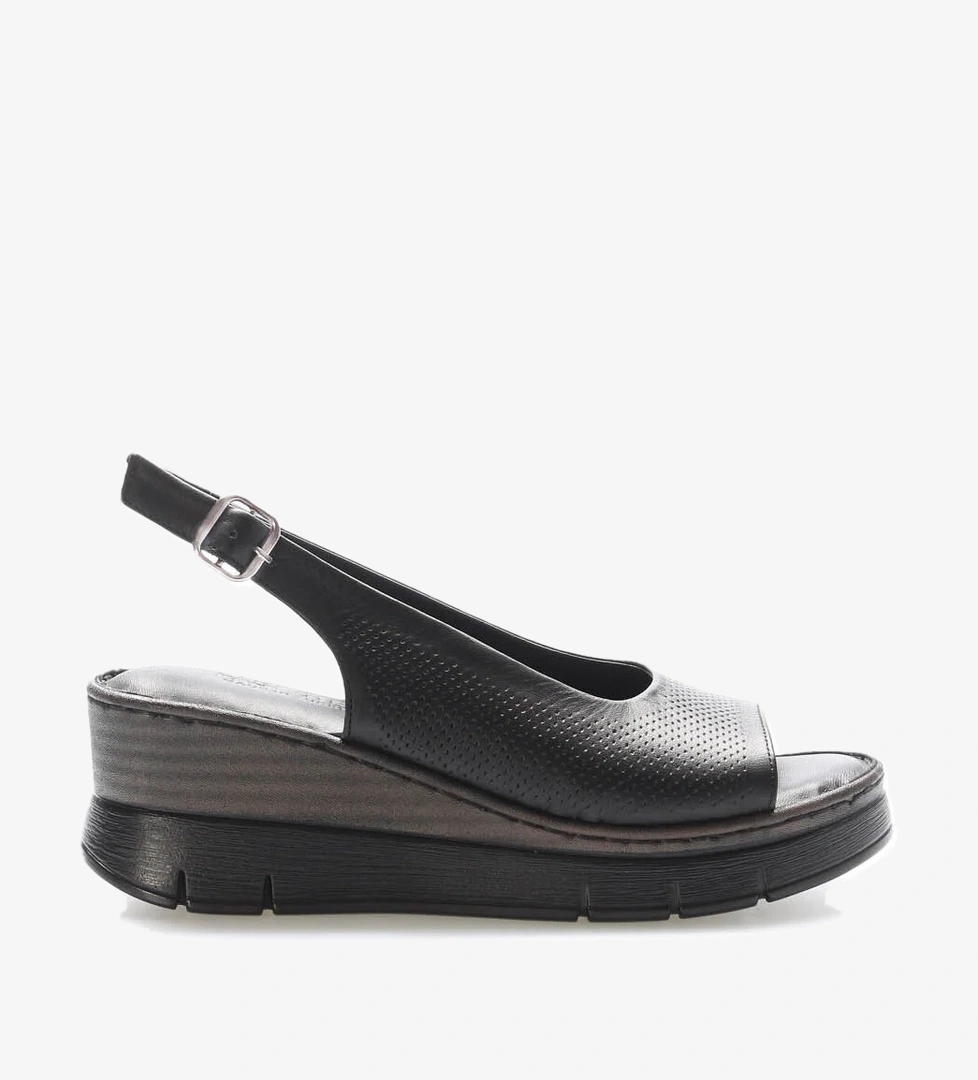 Hakiki Deri Kadın Klasik Sandalet 621ZA1126