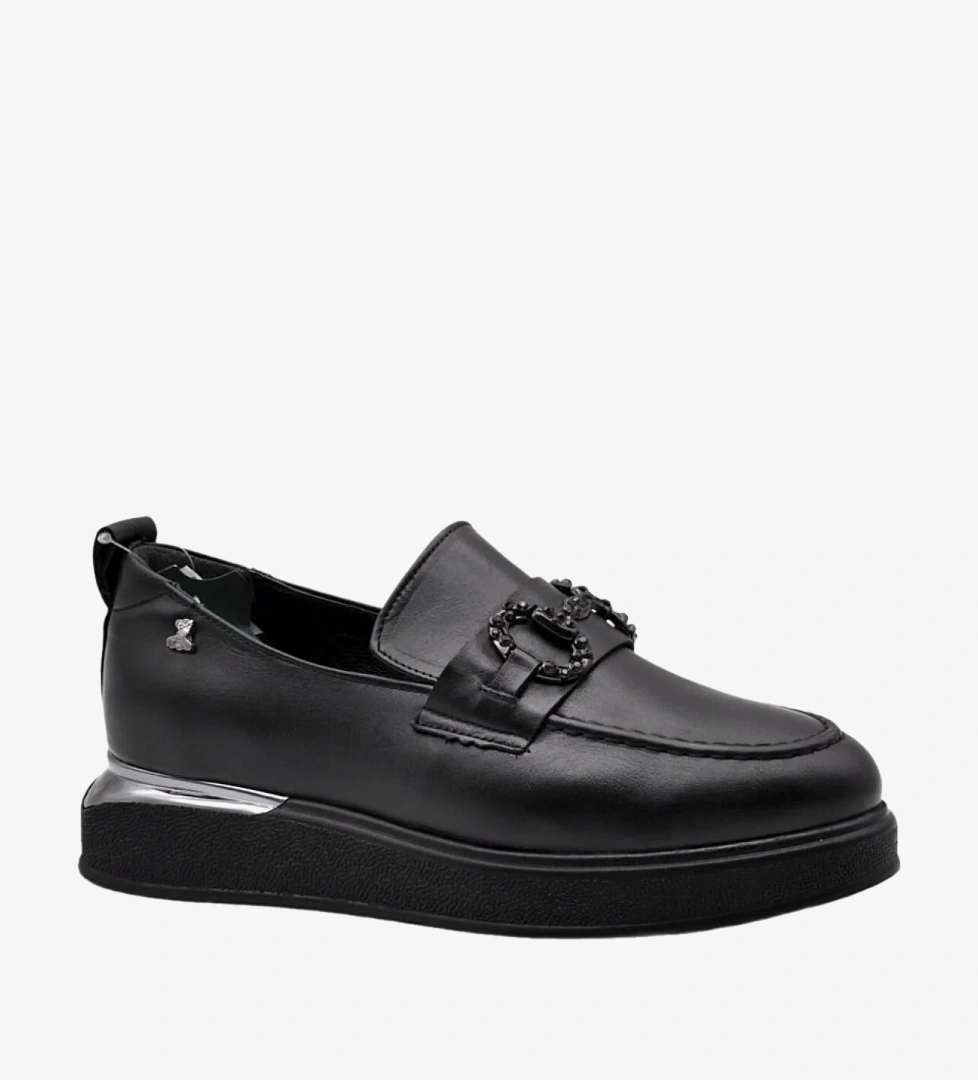 Venüs 2451401K Kadın Deri Loafer Ayakkabı