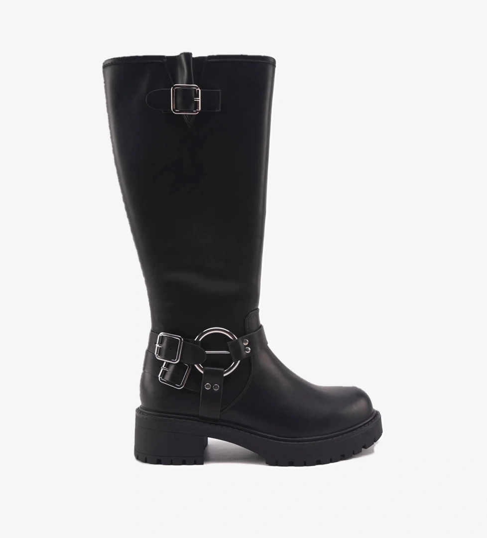 324655.Z 4PR Siyah Kadın Çizme - Görsel 1