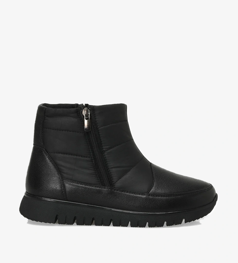 Polaris 5 Nokta 105306.Z4PR Siyah Kadın Düz Bot - Görsel 1