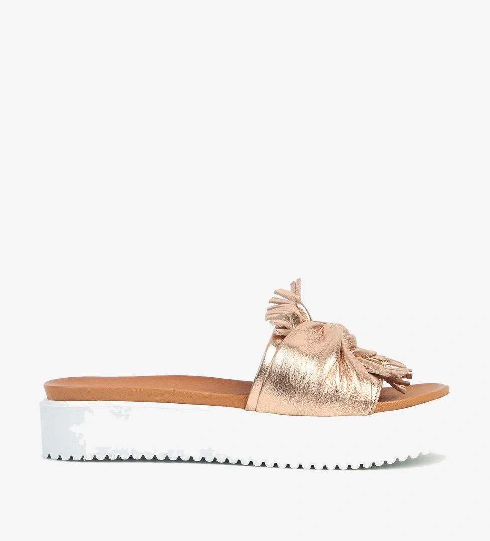 Rose Kadın Deri Terlik PCK-5018