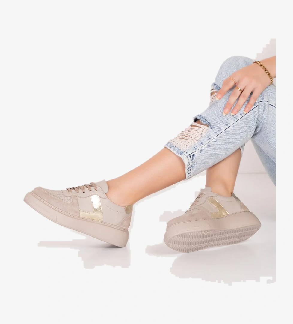 Gondol Kundura Gondol Hakiki Deri Rahat Günlük Ayakkabı Pkr.918 model görseli