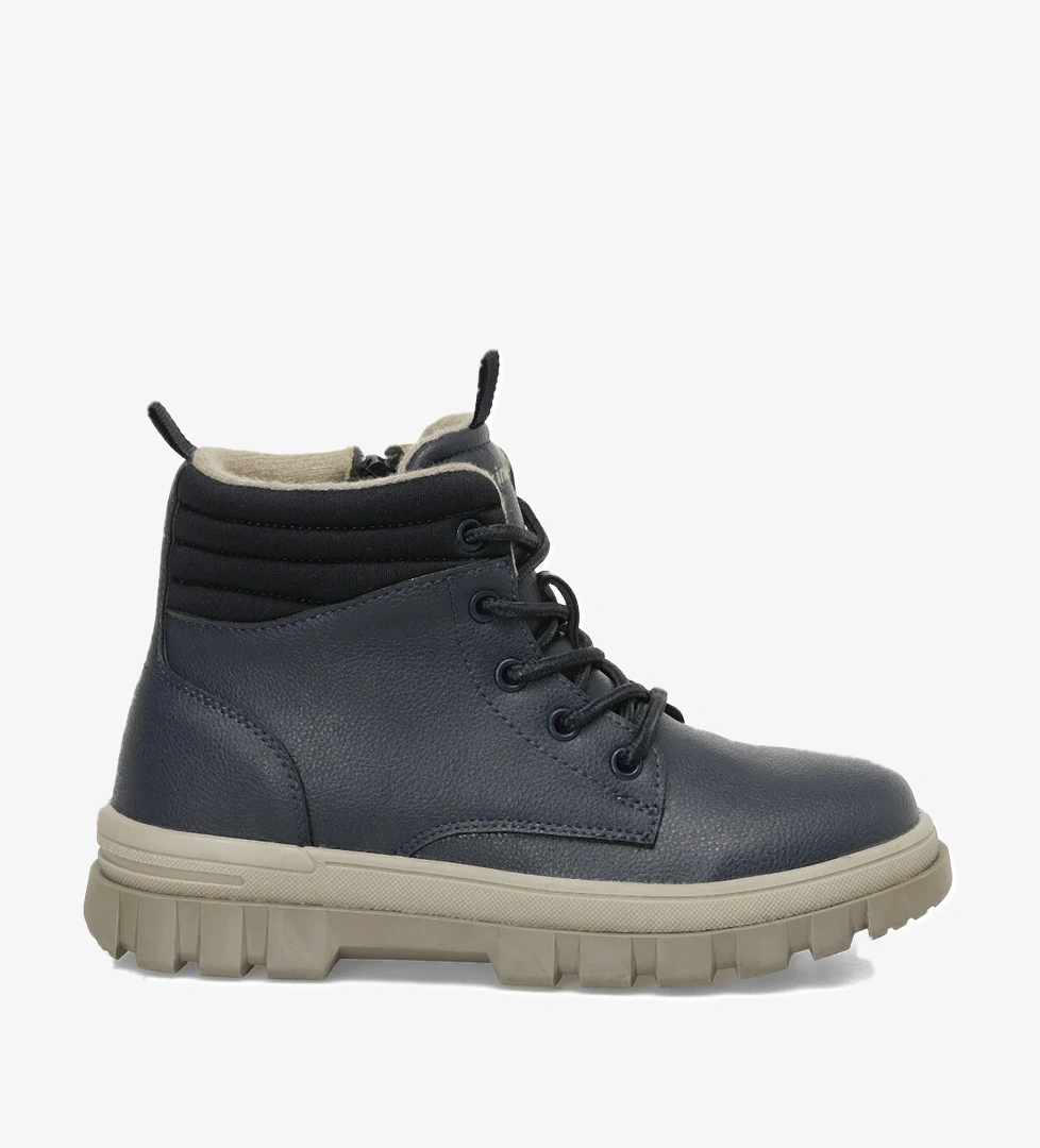 SABIN 4PR Lacivert Erkek Çocuk Biker Bot - Görsel 1