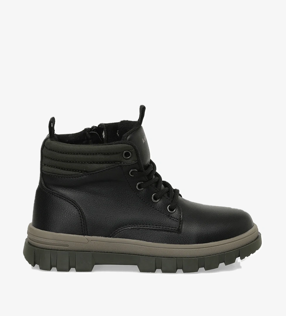 SABIN 4PR Siyah Erkek Çocuk Biker Bot - Görsel 1