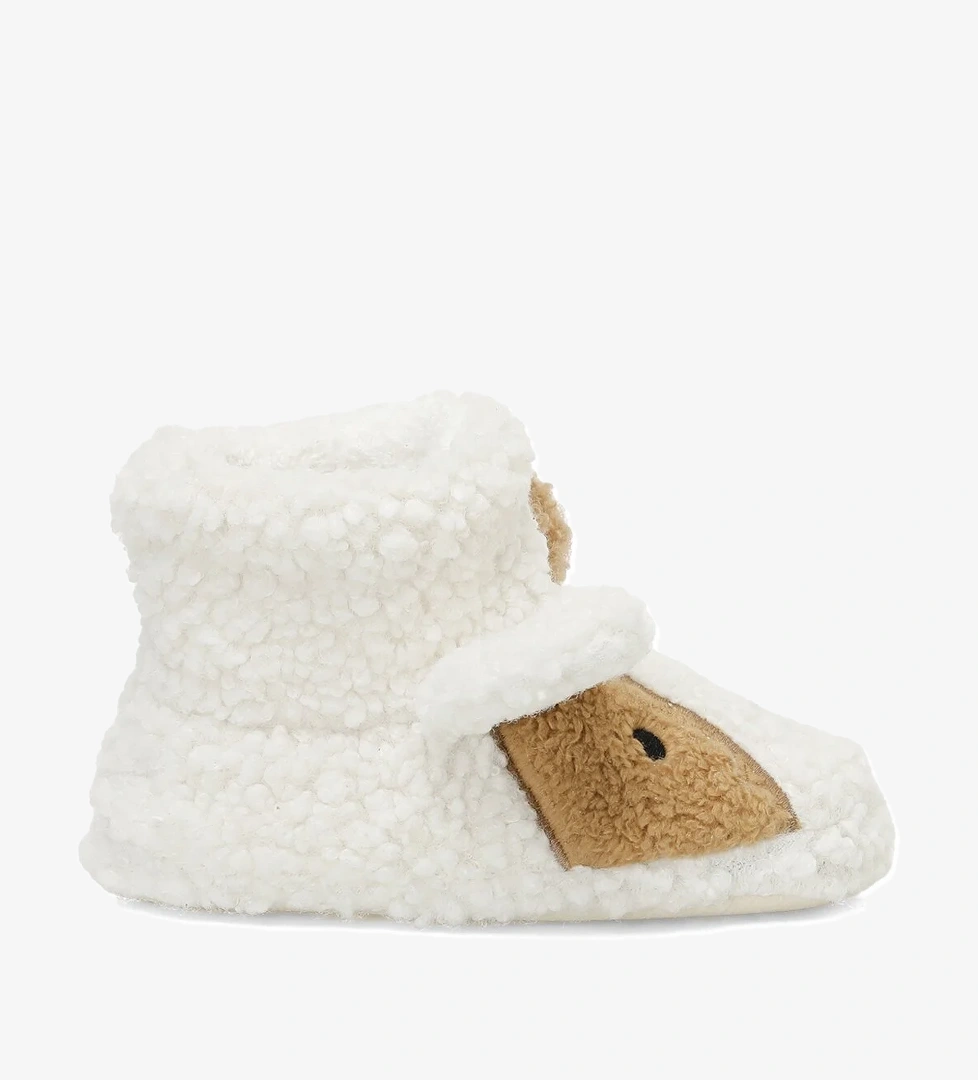 POFA.P4PR Krem Erkek Çocuk Panduf - Görsel 1