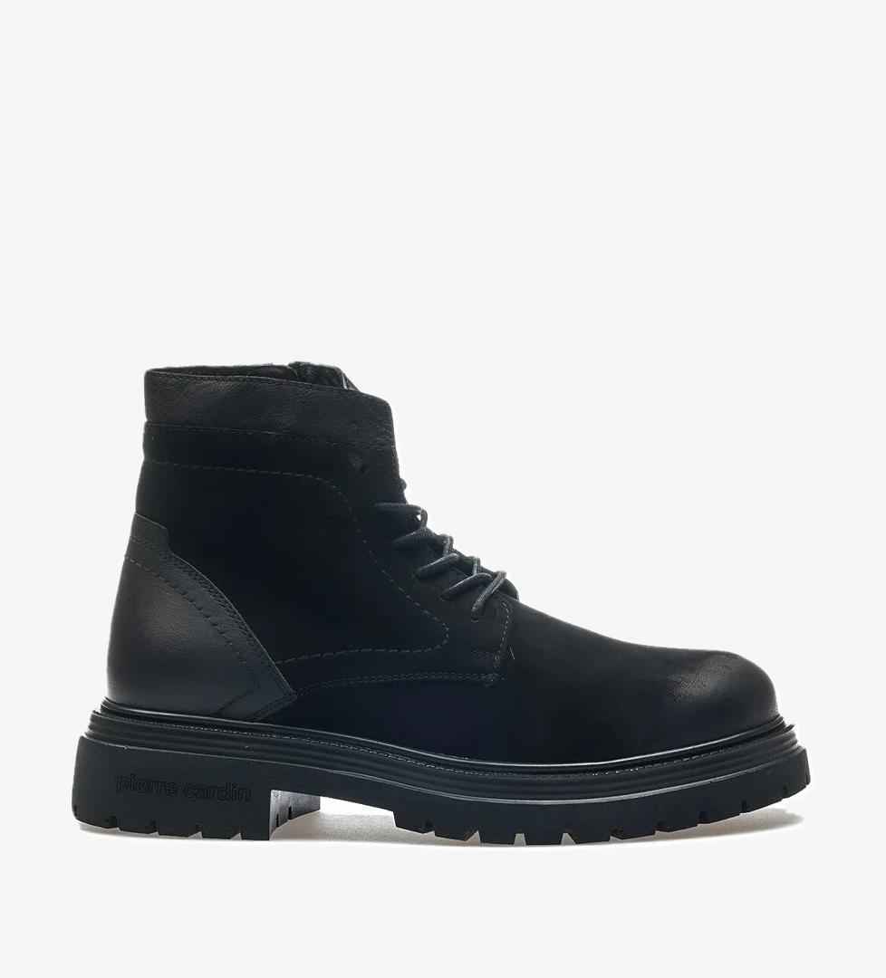 Pierre Cardin Erkek Hakiki Deri Casual Günlük Bot (40-44) 24k 77812 M Siyah Kahve Nubuk model görseli