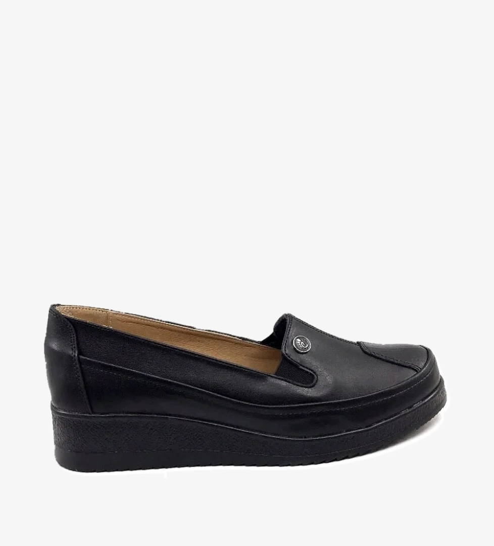 Edik 127 Siyah Termo Taban Günlük Anne Ayakkabısı model görseli