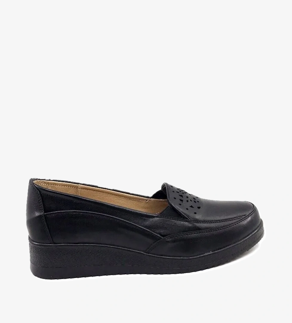 Edik 147 Siyah Termo Taban Günlük Anne Ayakkabısı model görseli