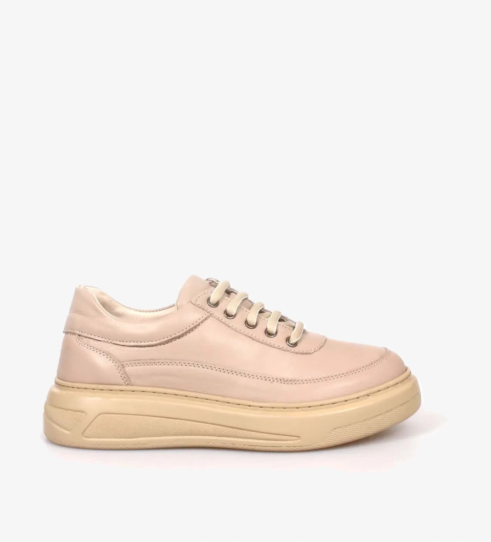 Fast Step Hakiki Deri Kadın Casual Ayakkabı 583ZA7025POL model görseli