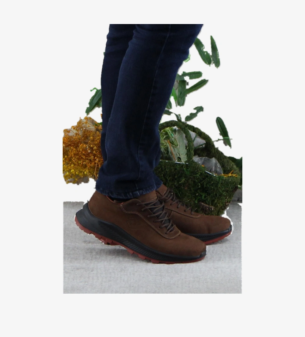 Scooter M6000 Kahve Outdoor Ayakkabı Orijinal Ürün Hakiki Deri Su Geçirmez Erkek Ayakkabı model görseli