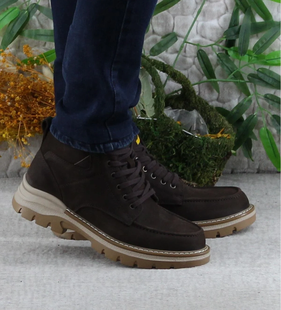 250015 Rahat Orijinal Ürün Nubuk Hakiki Deri Erkek Bot