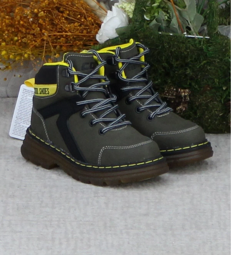 Cool Cane Rahat Sıcak Astar Kaymaz Taban Erkek Çocuk Bot