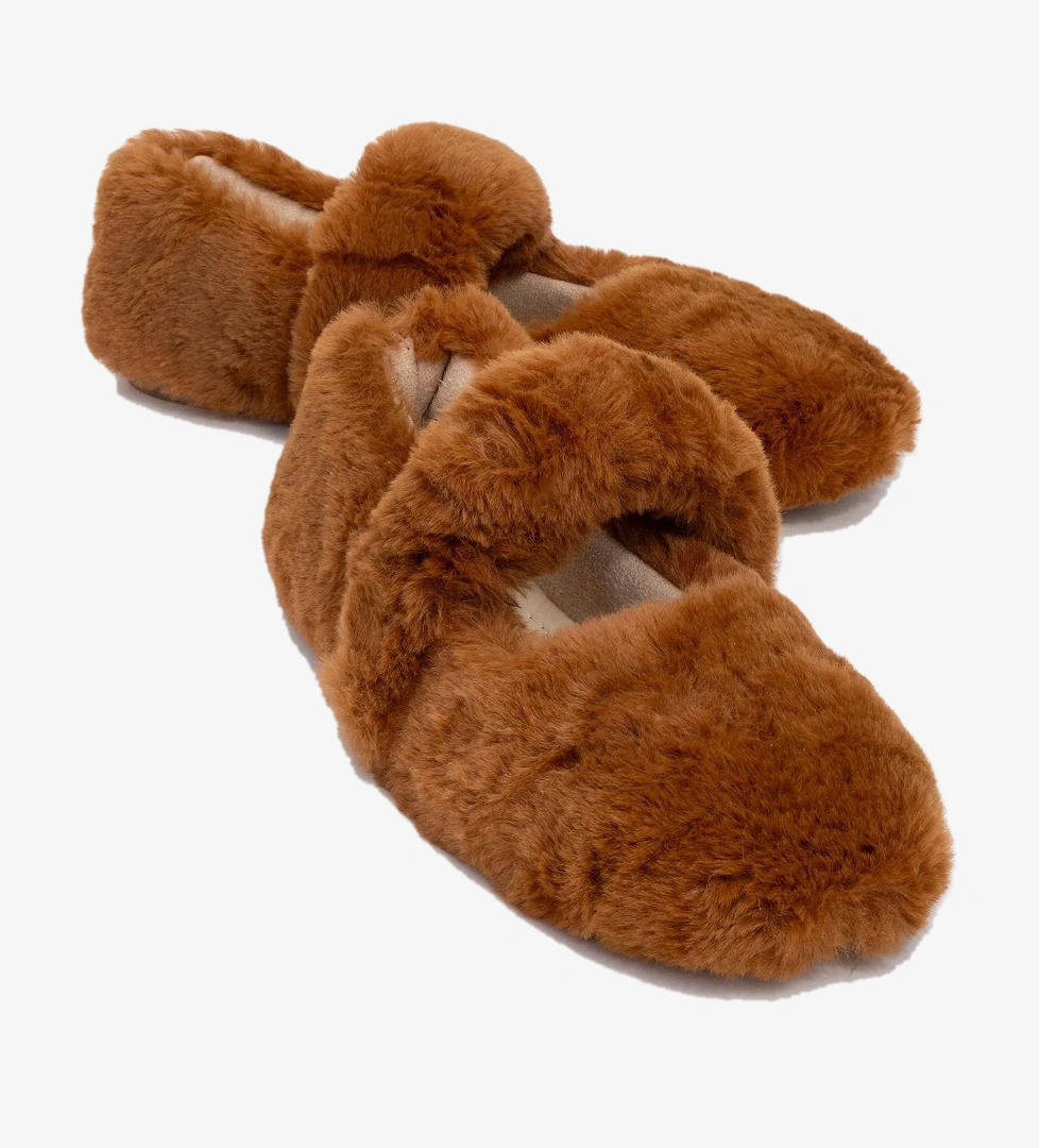 Kadın Kürklü Cırtlı Ev Babeti TABA