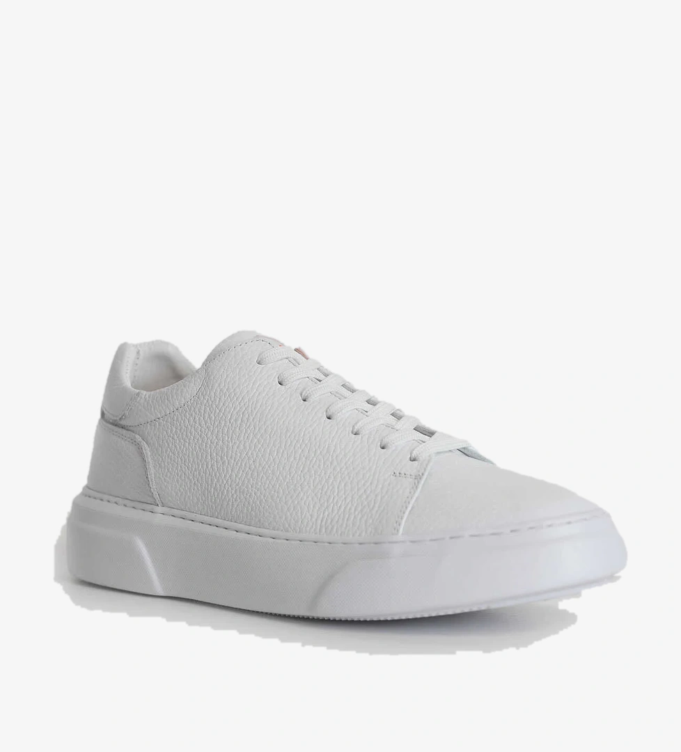 111230187 Tommy Casual Deri Erkek Sneaker Ayakkabı