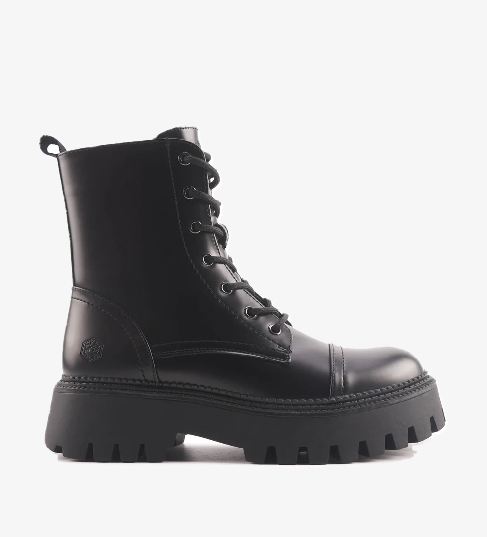 SERGINA 4PR Siyah Kadın Postal - Görsel 1