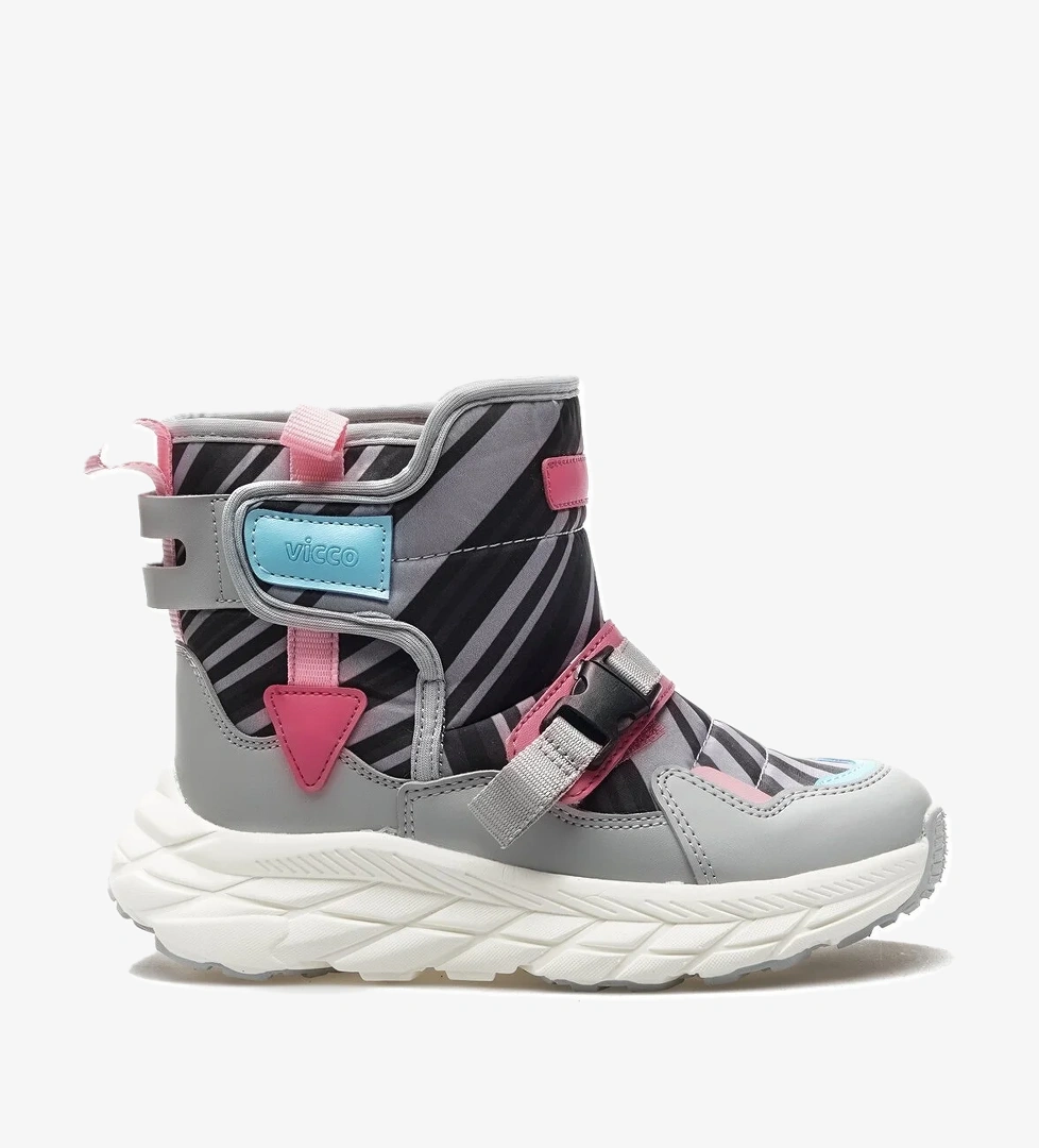 Vicco Karoo Kız Çocuk Kürklü Günlük Kar Botu 24k 943.468 Fk Gri model görseli