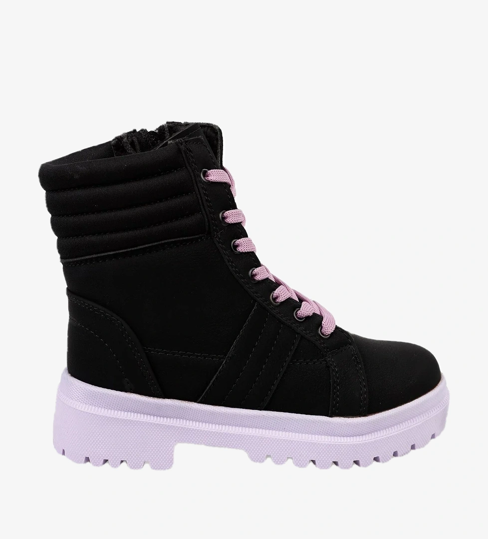 Twingo 285 Siyah İçi Kürklü Kız Çocuk Bot