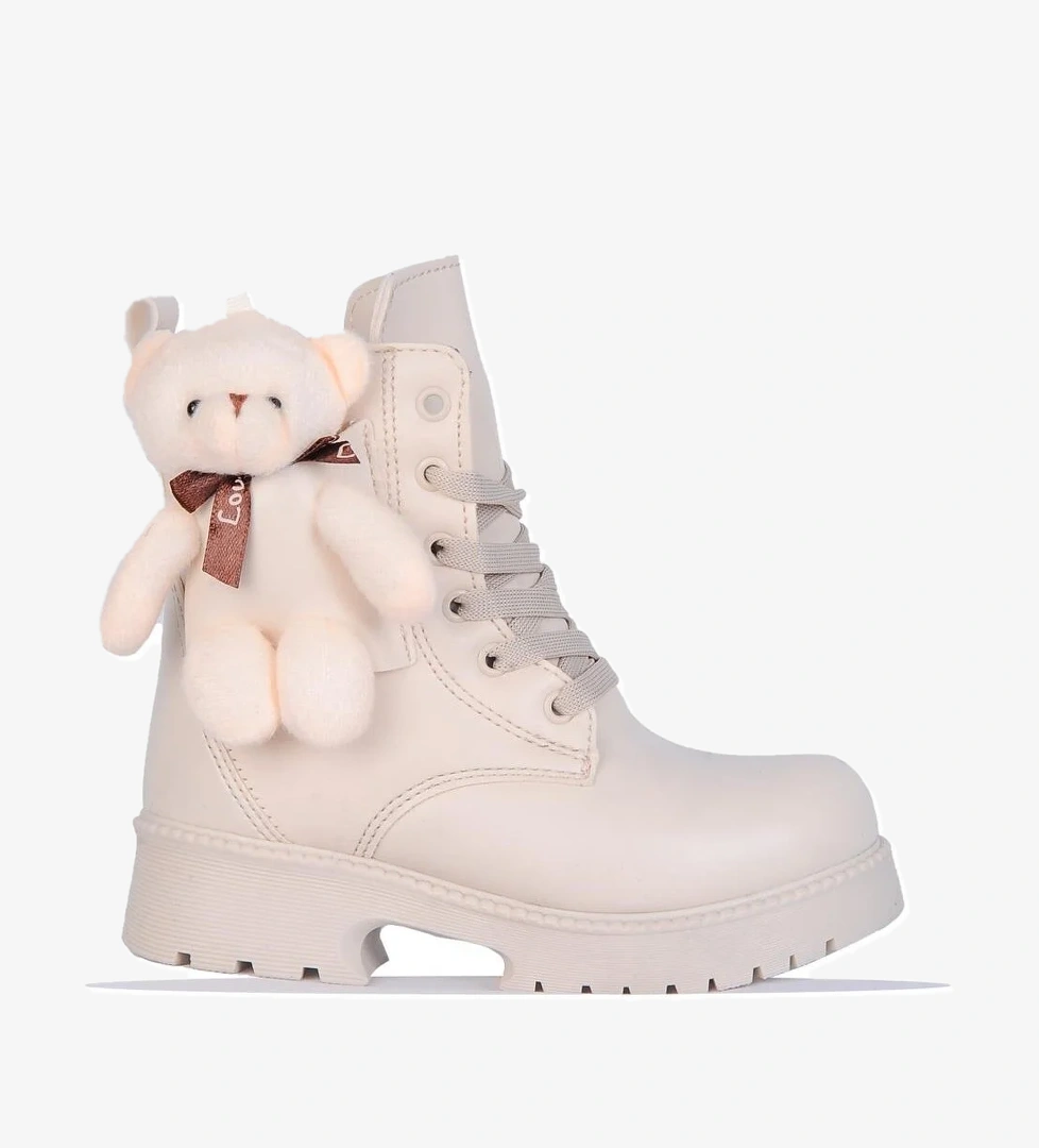 Twi̇ngo Twingo 2150 Bej Nova Ayıcıklı Kız Çocuk Kürklü Bot model görseli