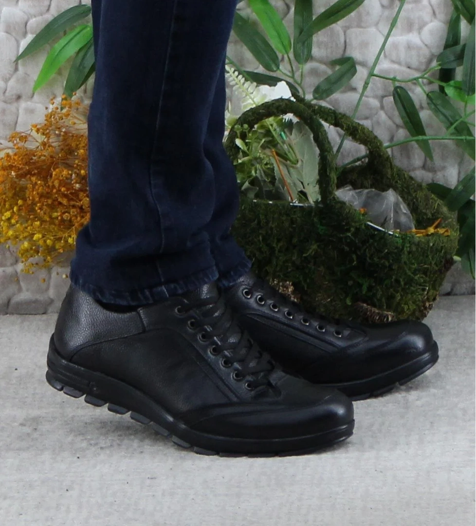 2038 Milano Rahat Kauçuk Taban Orijinal Hakiki Deri Erkek Ayakkabı