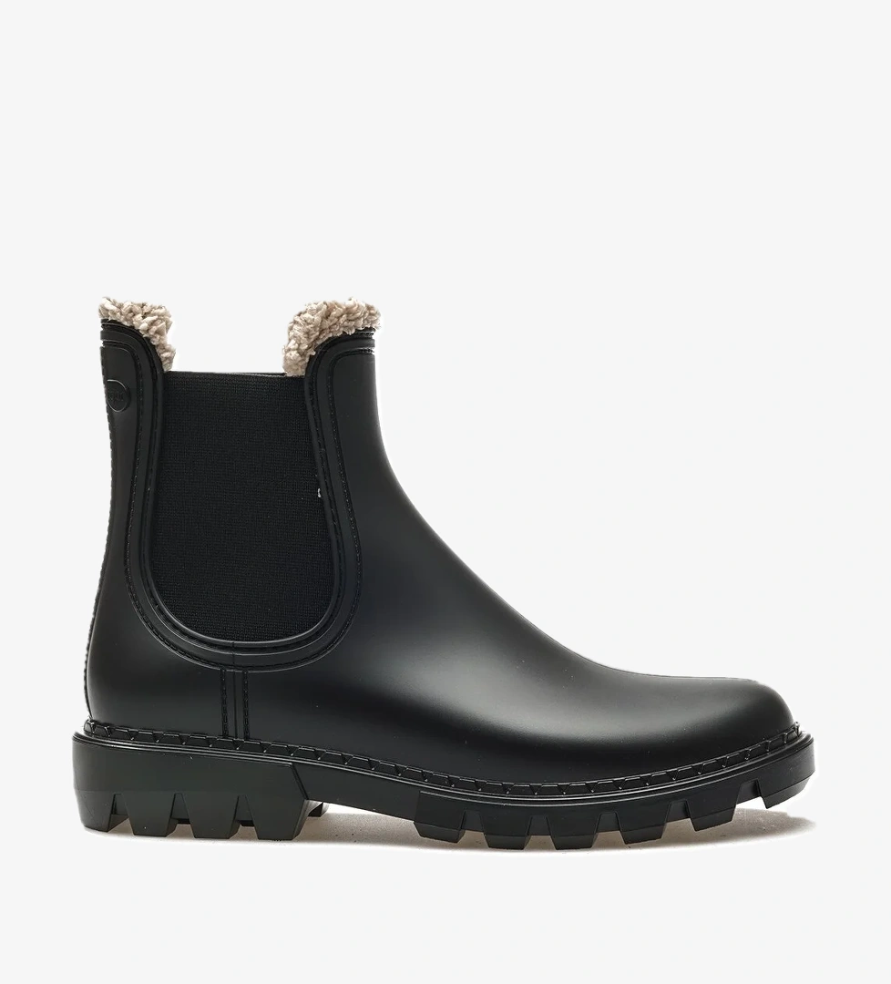 Igor Rock Borreguıto Kadın Kürklü Günlük Yağmur Botu 24k W10320 Z Siyah model görseli