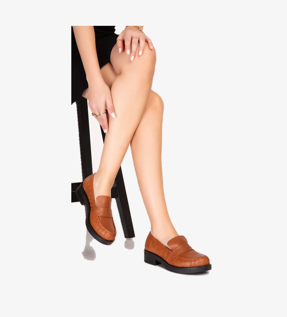 Gondol Hakiki Deri Günlük Hafif Oxford Loafer bel.405