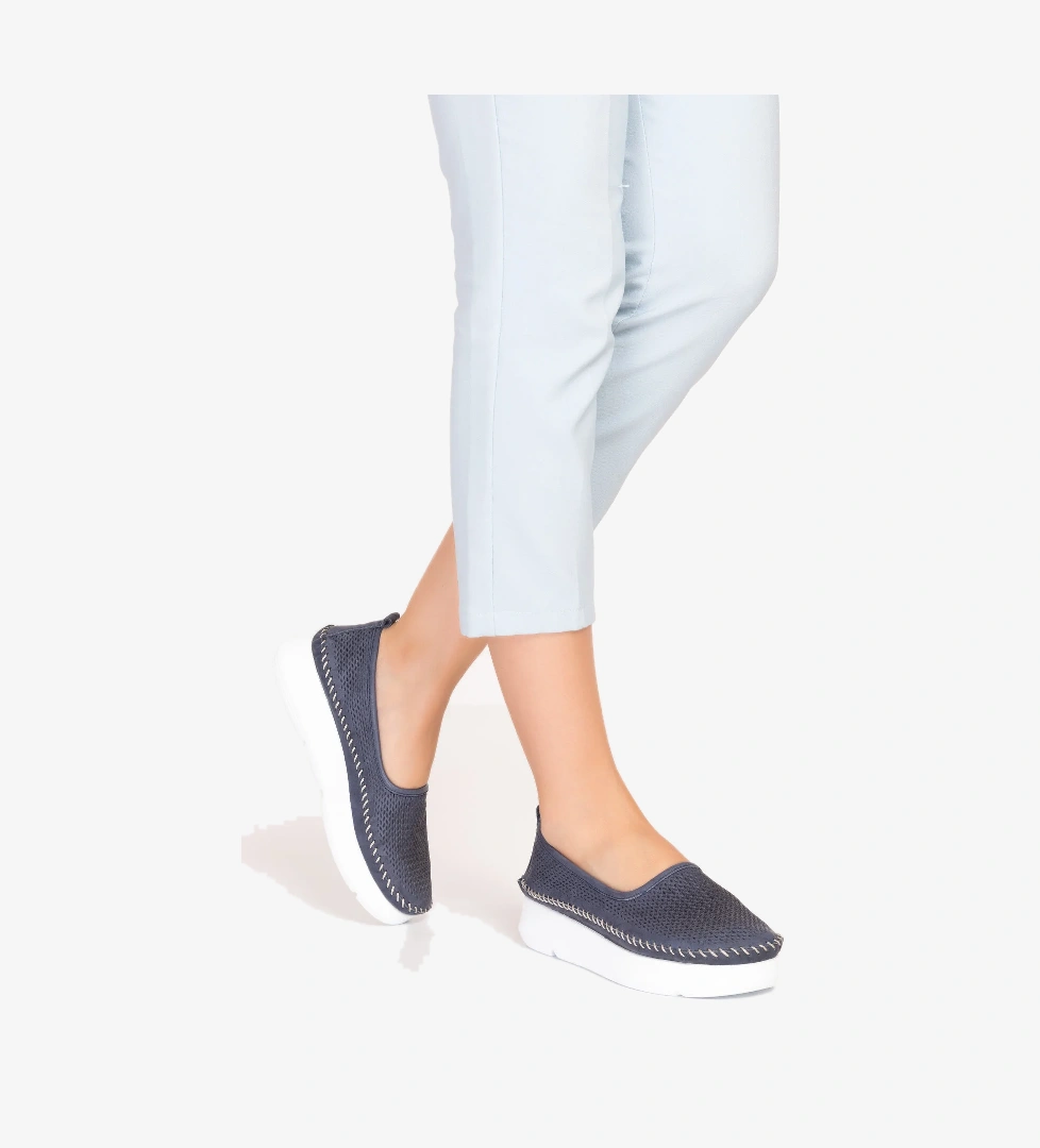 Gondol Hakiki Deri Günlük Rahat Yazlık Ayakkabı alpx.510 - Görsel 1