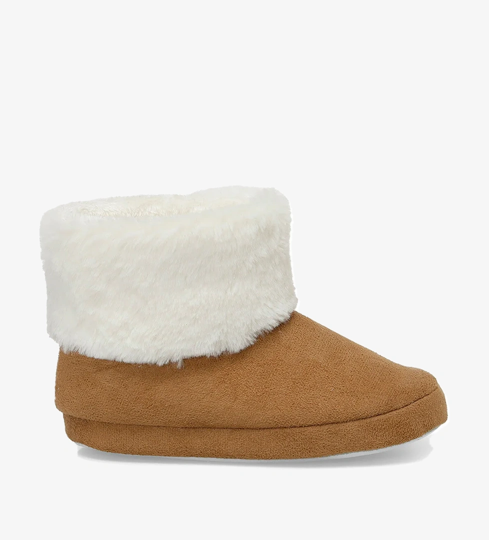 ZORESA.F4PR Taba Kız Çocuk Panduf - Görsel 1